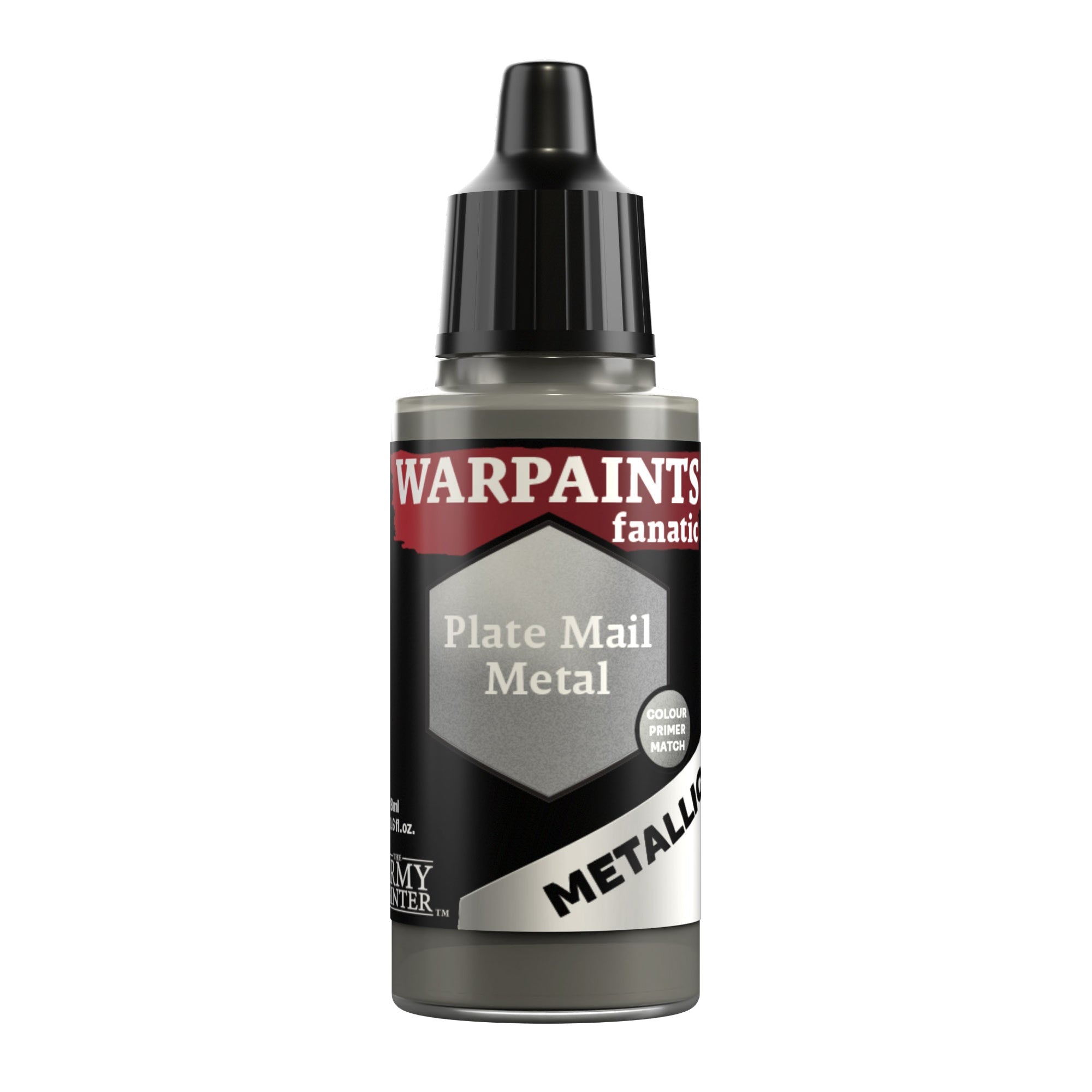 Warpaints Fanatic: Metallic - Plate Mail Metal 18ml image 0